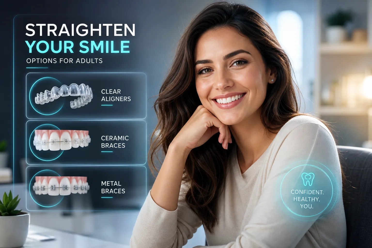 Best Teeth-Straightening Options for Adults: A Clear Guide