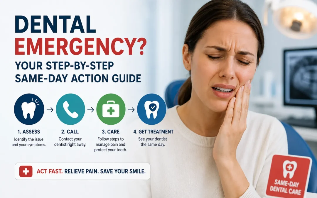 Dental emergency? Your same-day step-by-step action plan