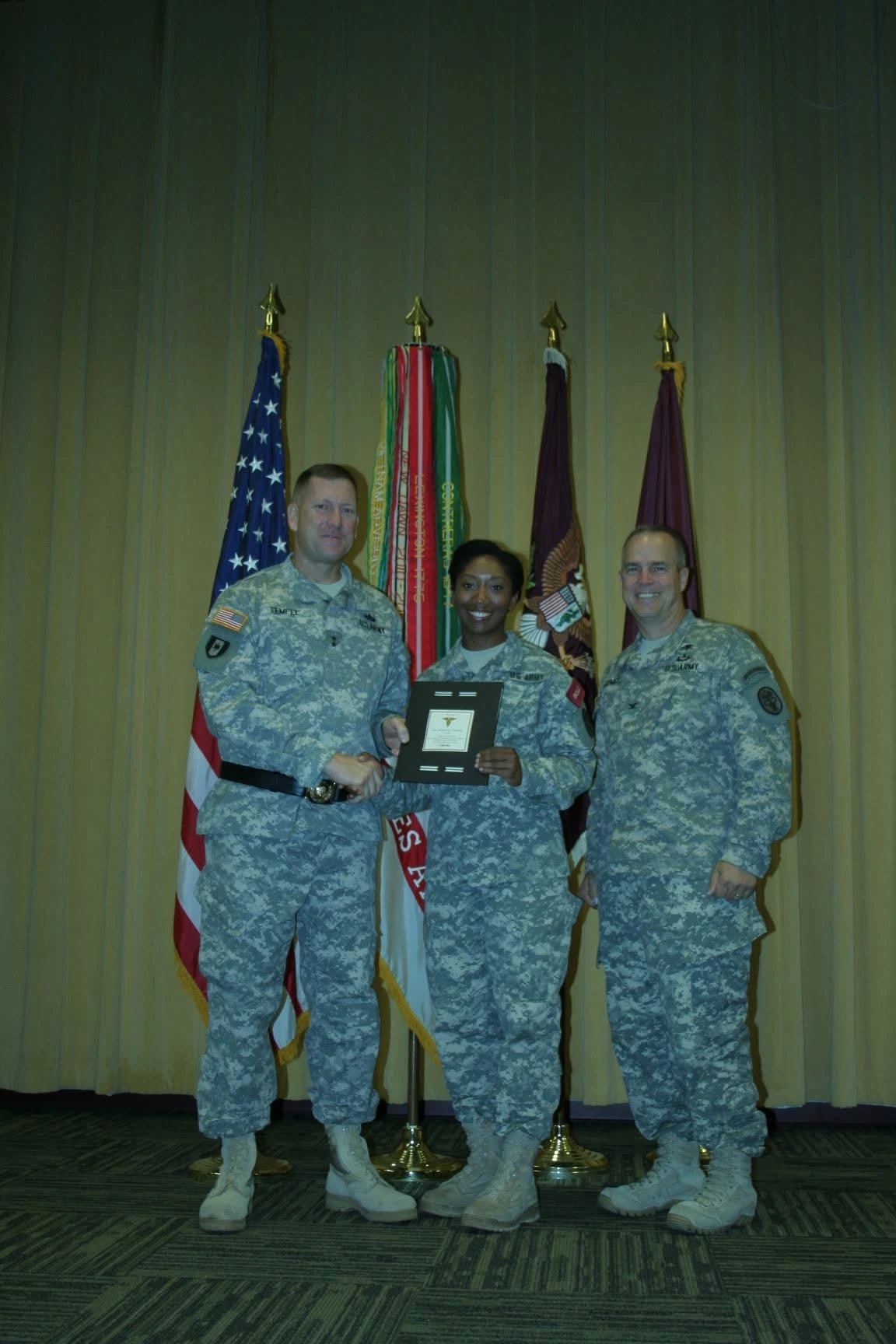 Dr. Francesca Scarlett a military veteran dedicated to serving her community.